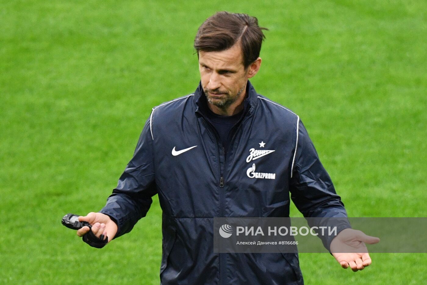 Футбол. Лига Европы. Тренировка ФК "Зенит"