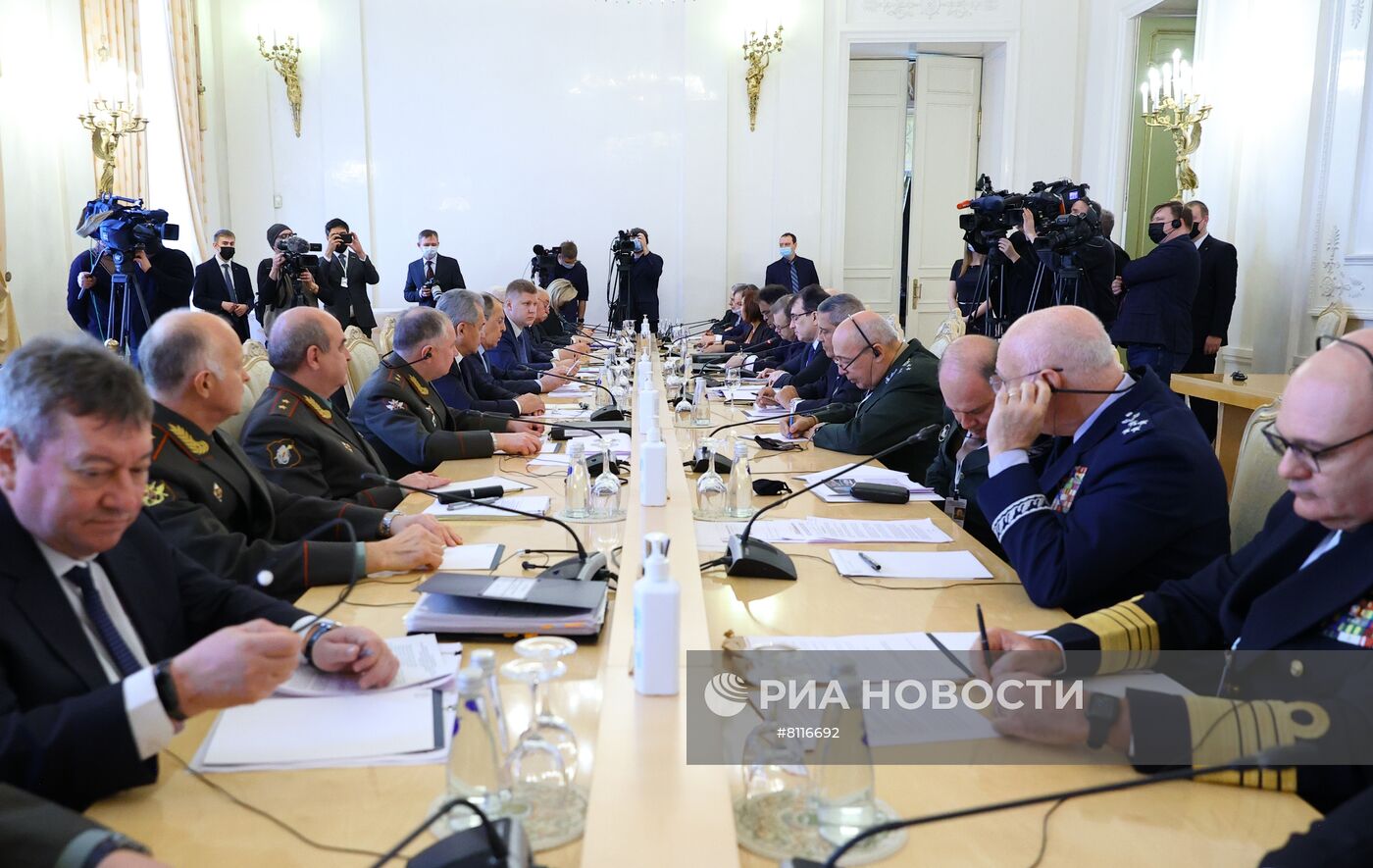 Встреча глав МИД и Минобороны России и Бразилии