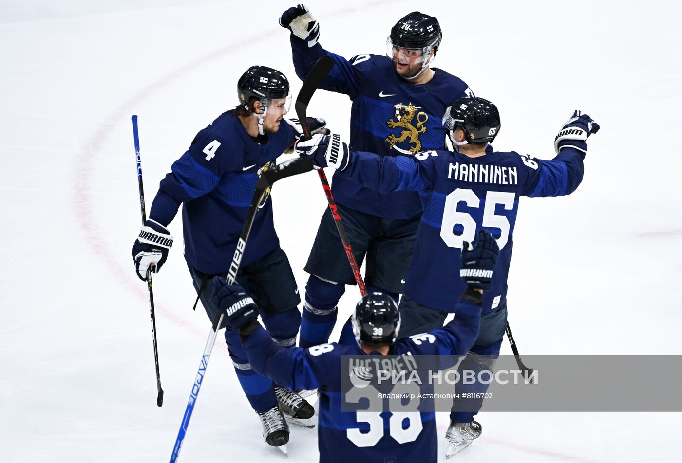 Олимпиада-2022. Хоккей. Мужчины. Матч Финляндия - Швейцария