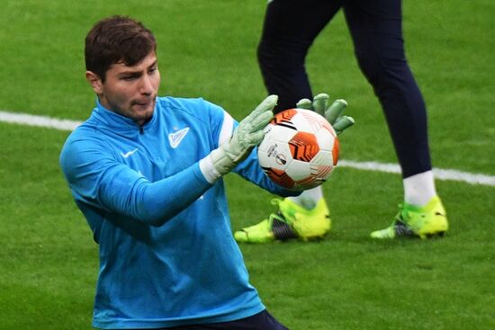 Футбол. Лига Европы. Тренировка ФК "Зенит"