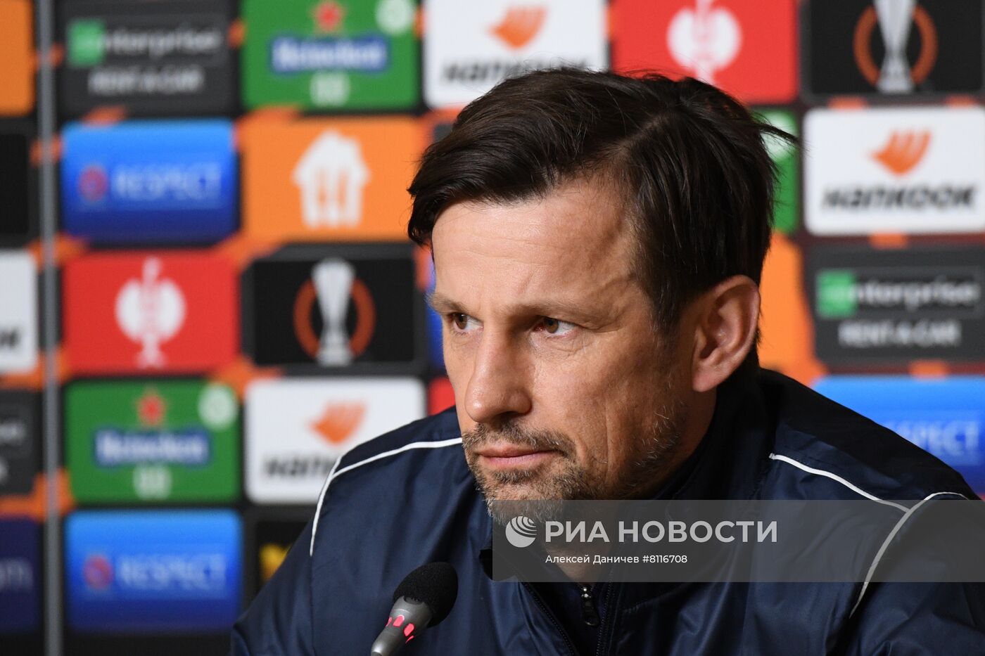 Футбол. Лига Европы. Тренировка ФК "Зенит"