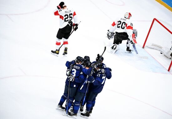 Олимпиада-2022. Хоккей. Мужчины. Матч Финляндия - Швейцария