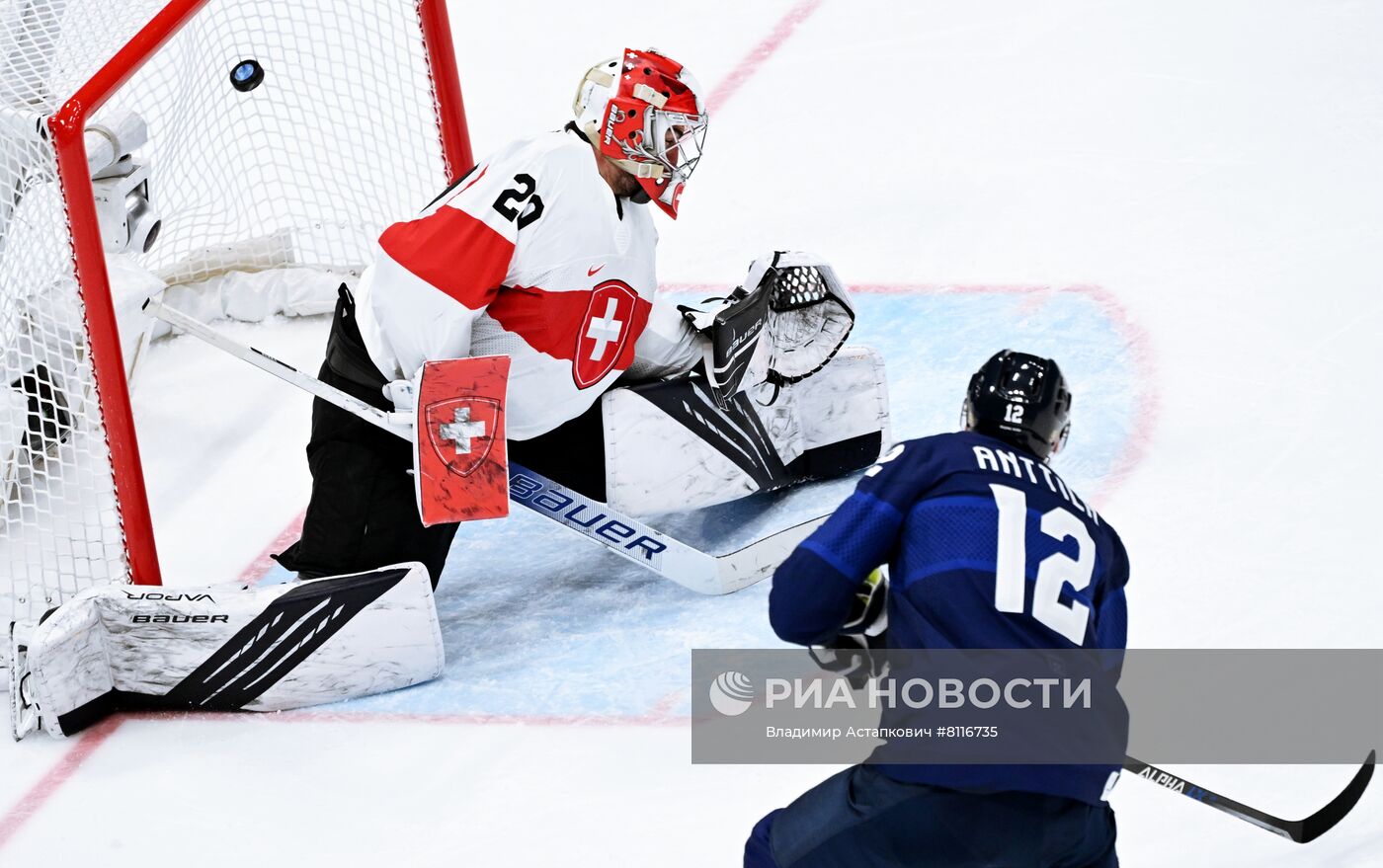 Олимпиада-2022. Хоккей. Мужчины. Матч Финляндия - Швейцария