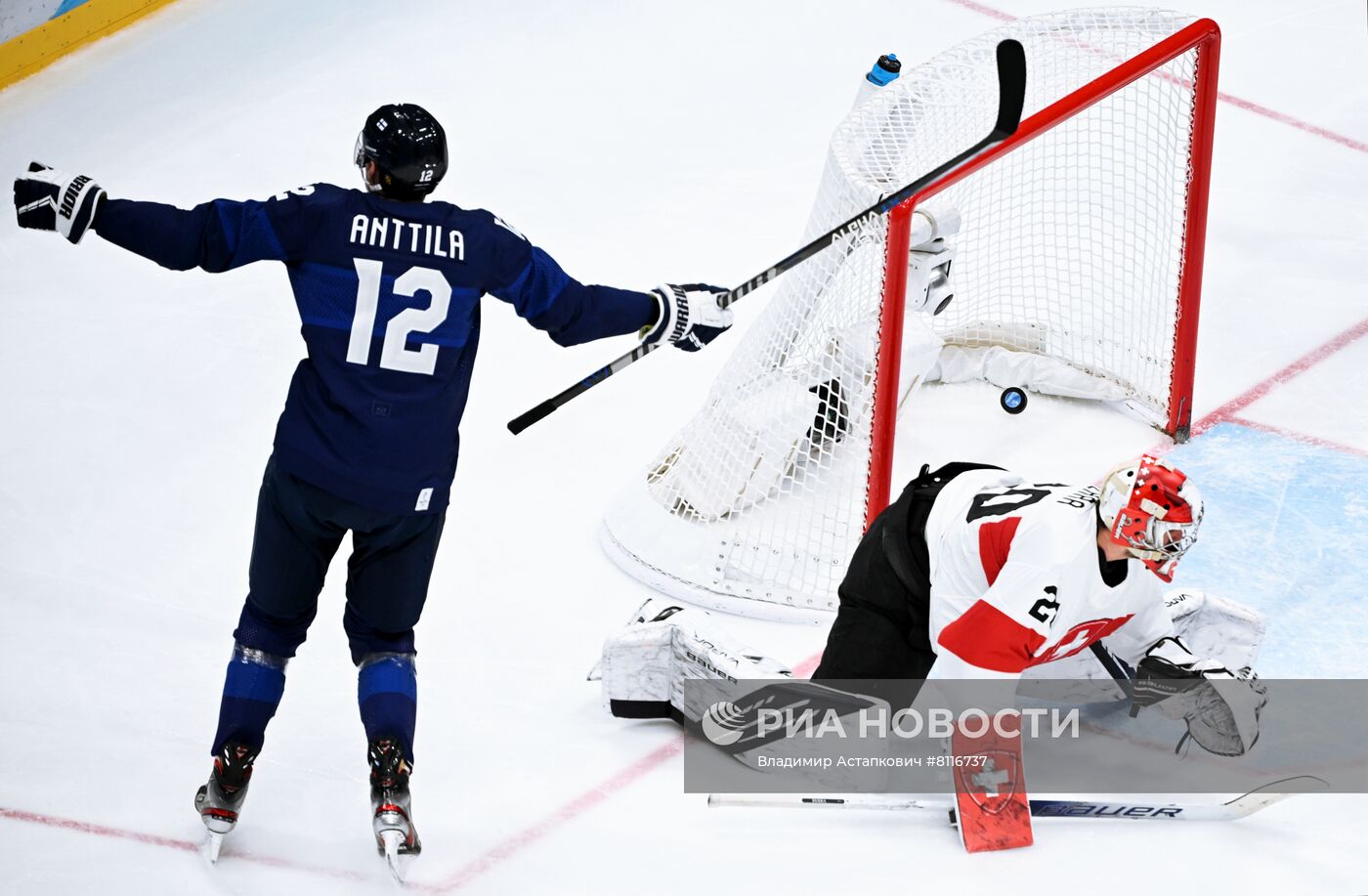 Олимпиада-2022. Хоккей. Мужчины. Матч Финляндия - Швейцария