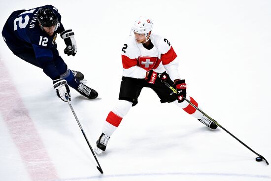 Олимпиада-2022. Хоккей. Мужчины. Матч Финляндия - Швейцария