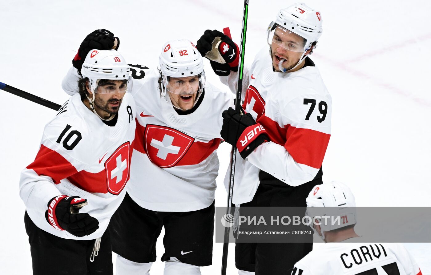 Олимпиада-2022. Хоккей. Мужчины. Матч Финляндия - Швейцария