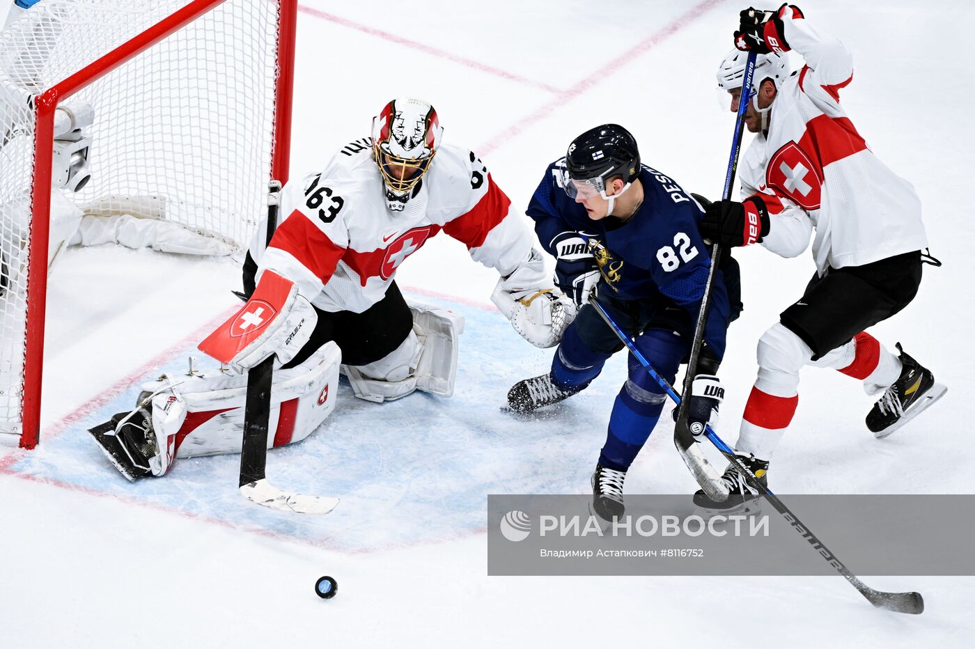 Олимпиада-2022. Хоккей. Мужчины. Матч Финляндия - Швейцария