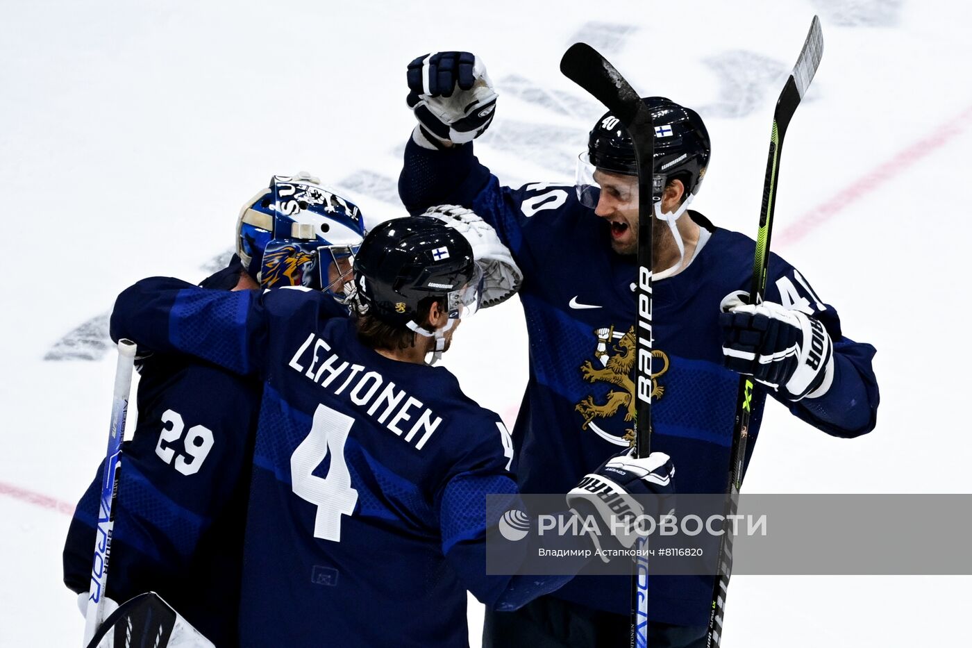 Олимпиада-2022. Хоккей. Мужчины. Матч Финляндия - Швейцария