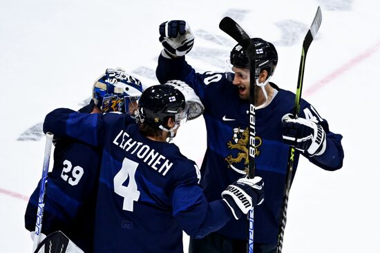 Олимпиада-2022. Хоккей. Мужчины. Матч Финляндия - Швейцария