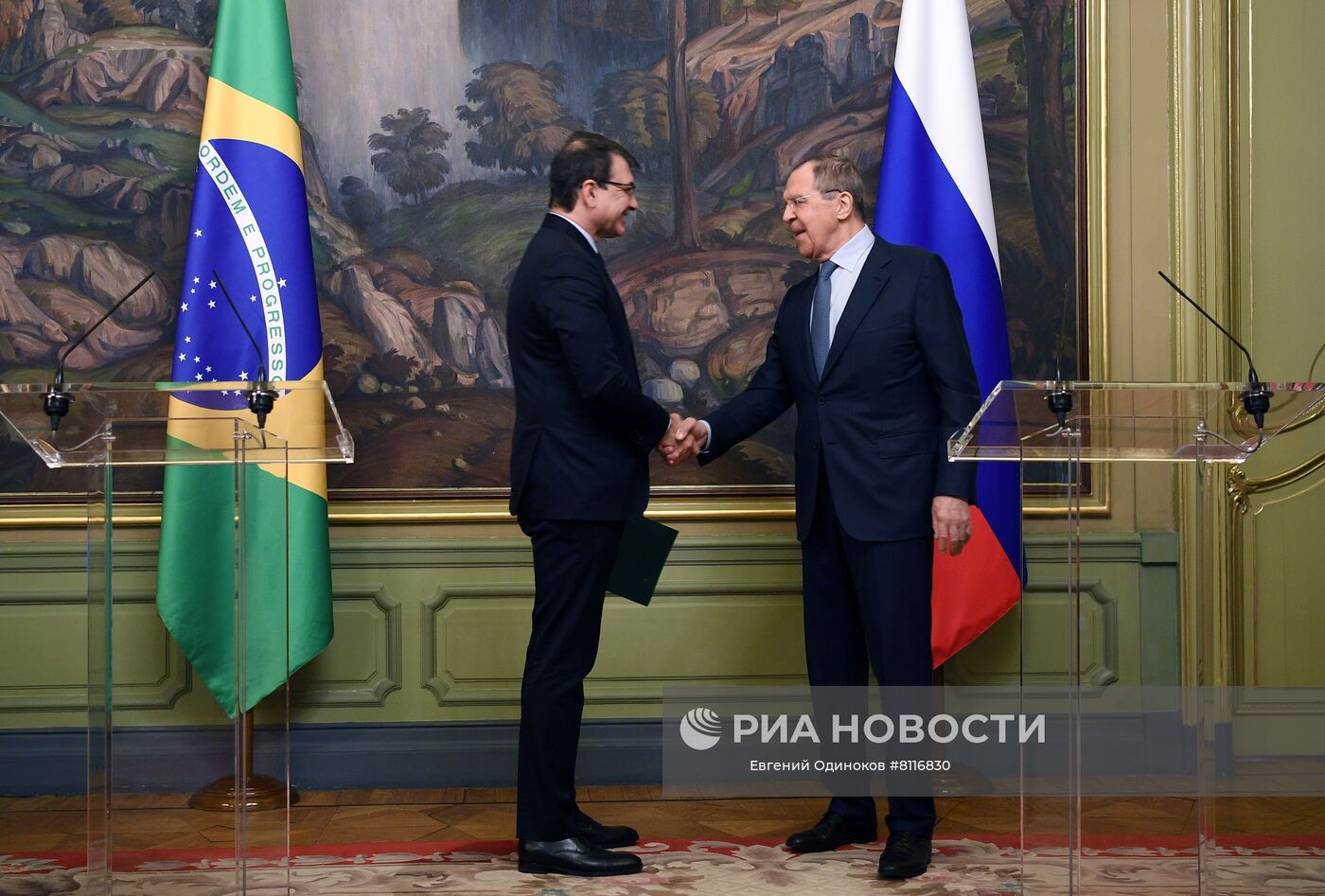 Встреча глав МИД и Минобороны России и Бразилии