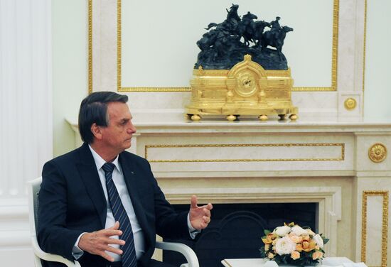 Встреча президентов России и Бразилии В. Путина и Ж. Болсонару 