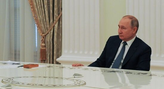 Встреча президентов России и Бразилии В. Путина и Ж. Болсонару 