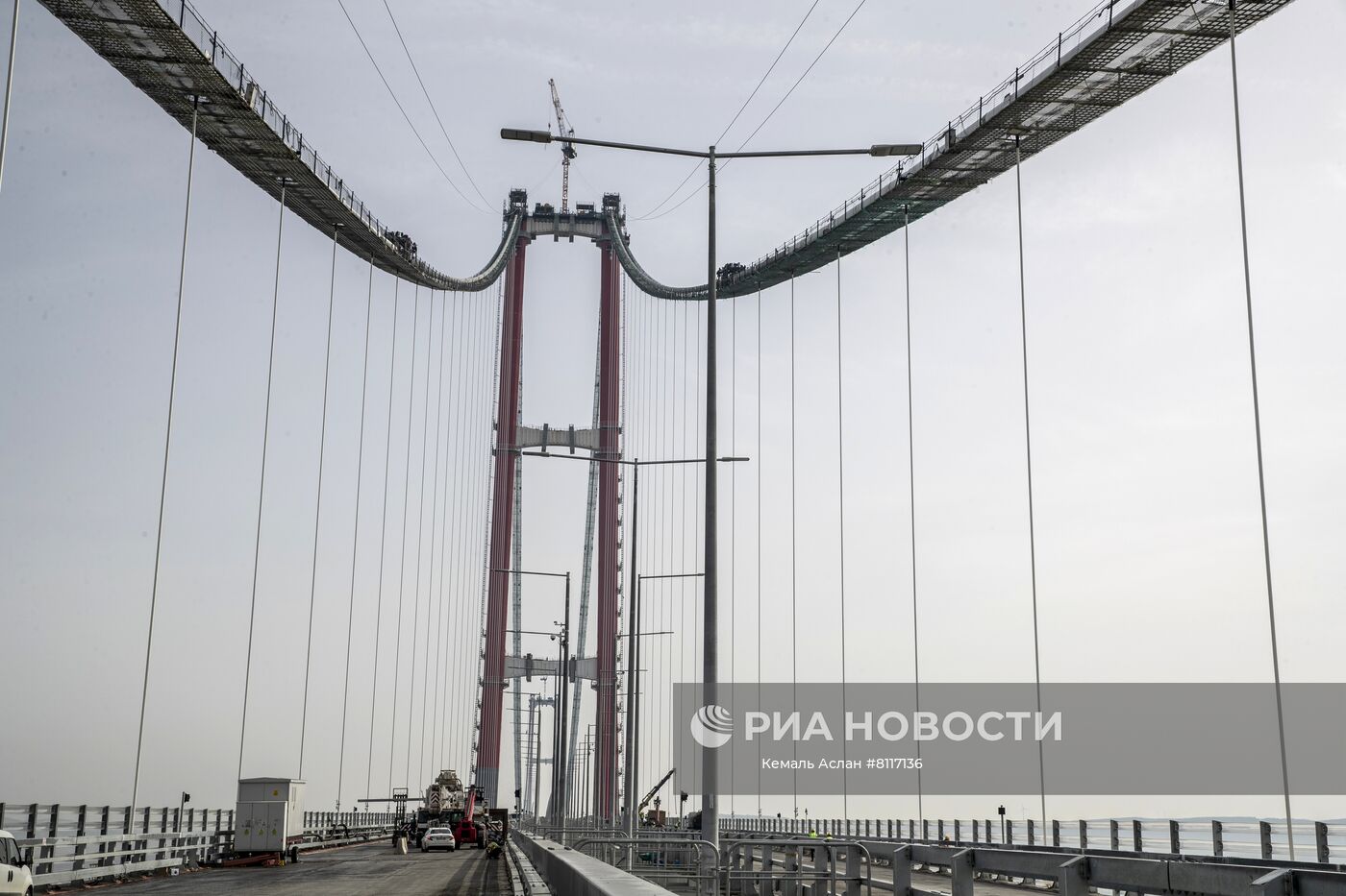 В Турции построили мост с самым длинным в мире пролетом