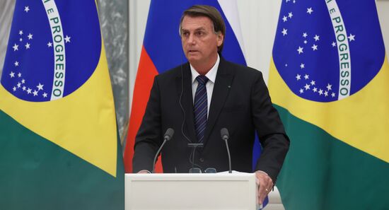 Встреча президентов России и Бразилии В. Путина и Ж. Болсонару 