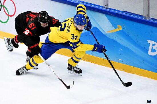 Олимпиада-2022. Хоккей. Мужчины. Матч Швеция - Канада