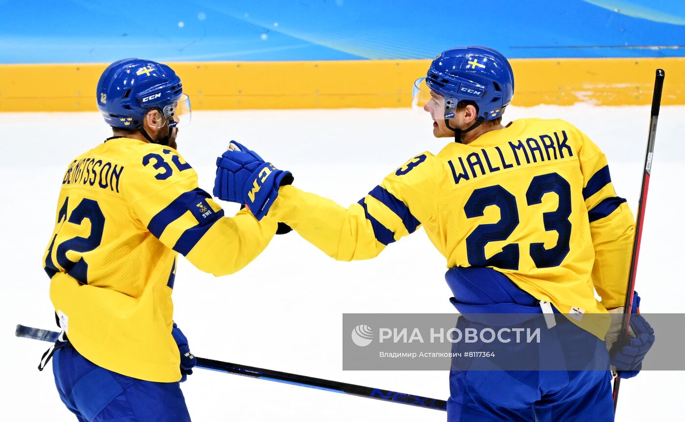 Олимпиада-2022. Хоккей. Мужчины. Матч Швеция - Канада