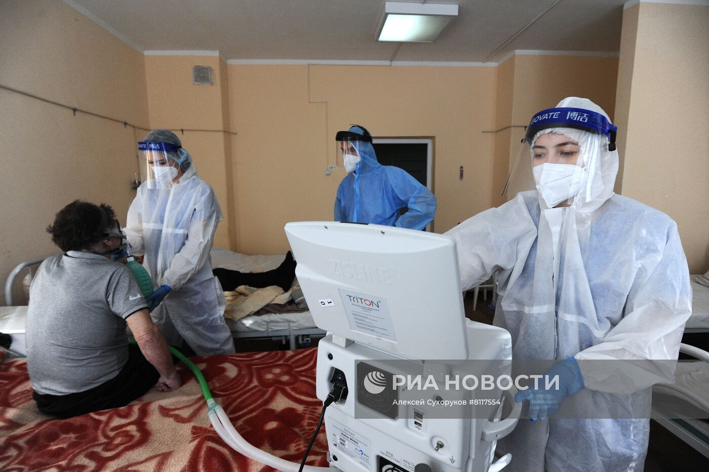 Лечение Covid-19 в больнице города Котовска