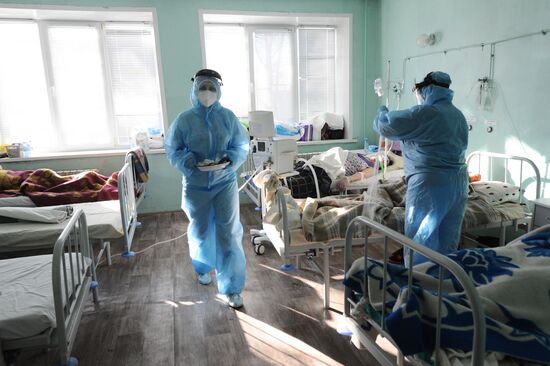 Лечение Covid-19 в больнице города Котовска