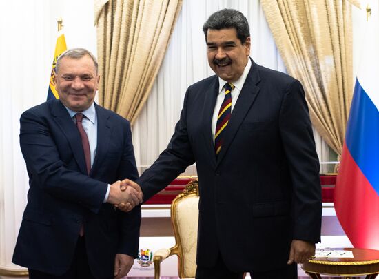 Вице-премьер Ю. Борисов встретился с президентом Венесуэлы Н. Мадуро