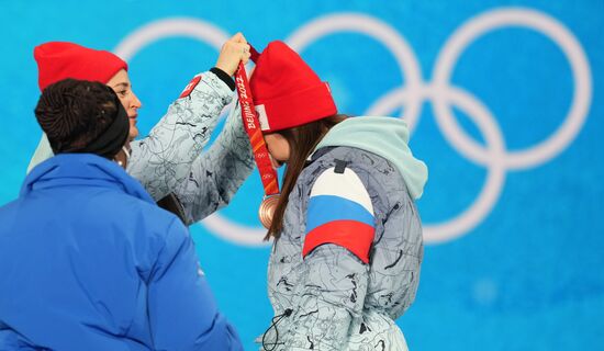 Олимпиада-2022. Церемония награждения. Двенадцатый день