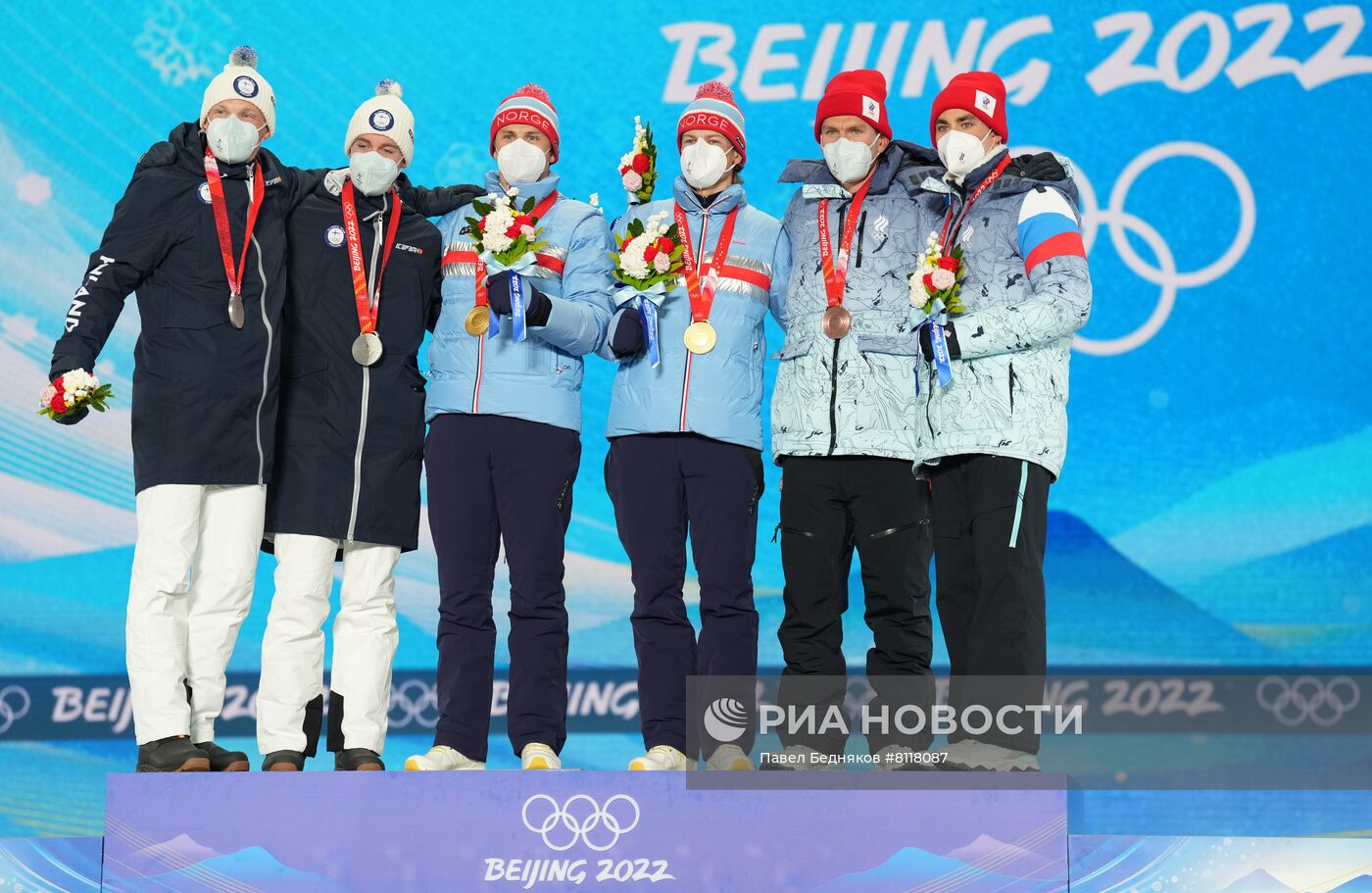 Олимпиада-2022. Церемония награждения. Двенадцатый день