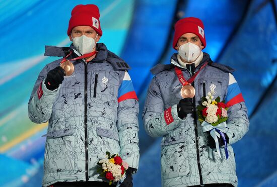 Олимпиада-2022. Церемония награждения. Двенадцатый день