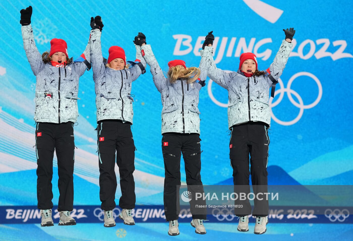 Олимпиада-2022. Церемония награждения. Двенадцатый день