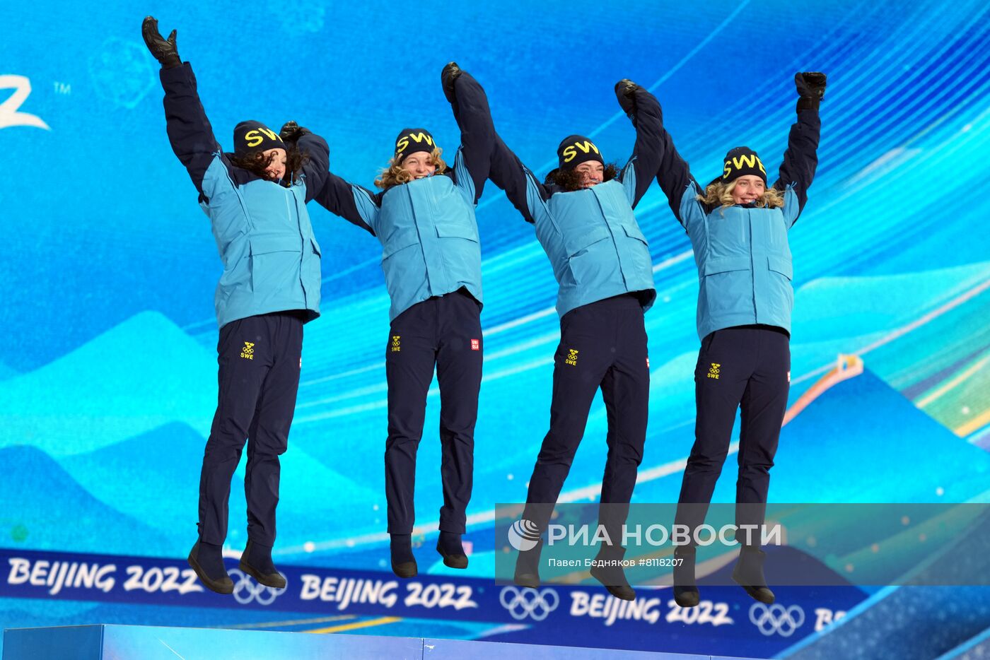 Олимпиада-2022. Церемония награждения. Двенадцатый день