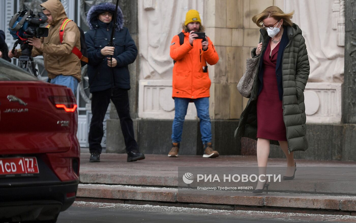 Посол Великобритании в России Д. Броннерт посетила МИД РФ