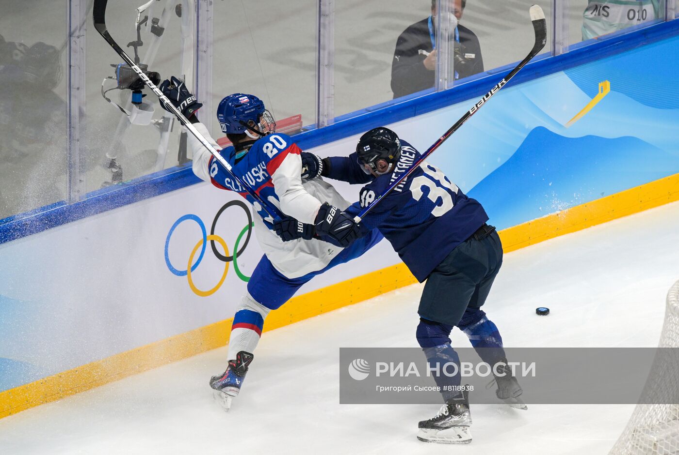 Олимпиада-2022. Хоккей. Мужчины. Матч Финляндия - Словакия