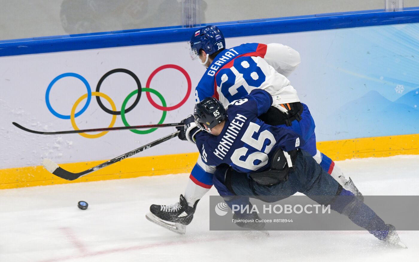 Олимпиада-2022. Хоккей. Мужчины. Матч Финляндия - Словакия
