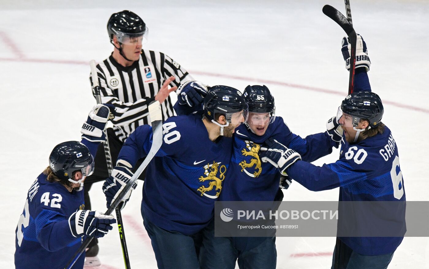 Олимпиада-2022. Хоккей. Мужчины. Матч Финляндия - Словакия