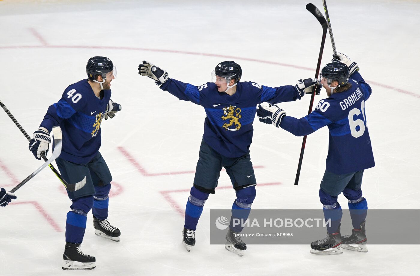 Олимпиада-2022. Хоккей. Мужчины. Матч Финляндия - Словакия