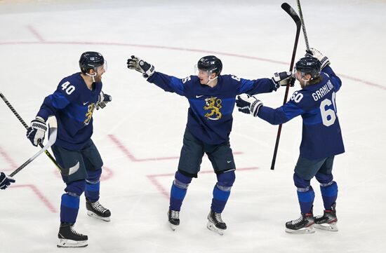 Олимпиада-2022. Хоккей. Мужчины. Матч Финляндия - Словакия