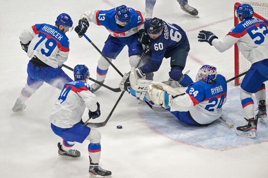 Олимпиада-2022. Хоккей. Мужчины. Матч Финляндия - Словакия