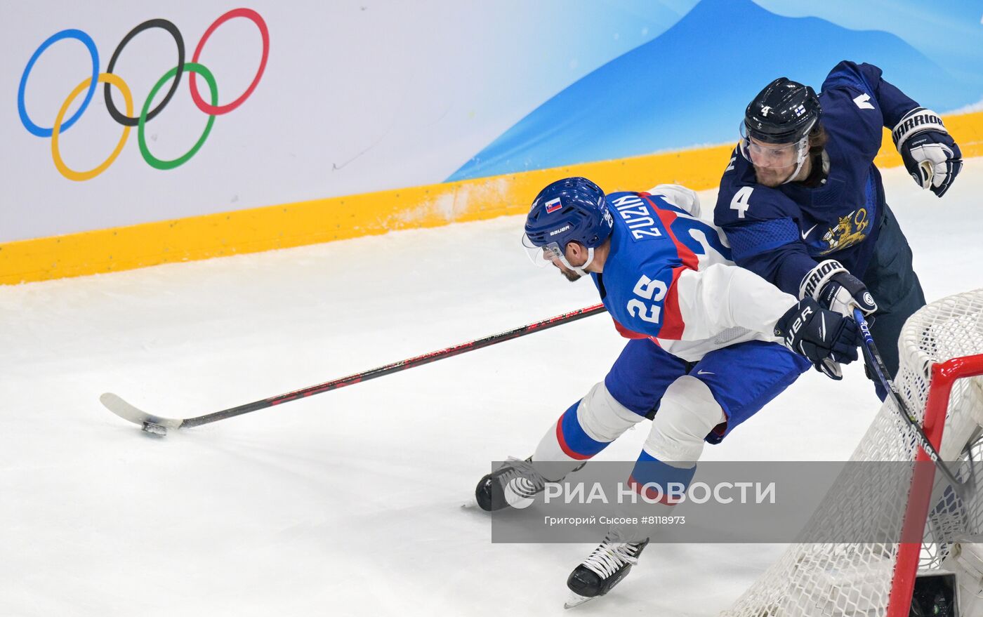 Олимпиада-2022. Хоккей. Мужчины. Матч Финляндия - Словакия