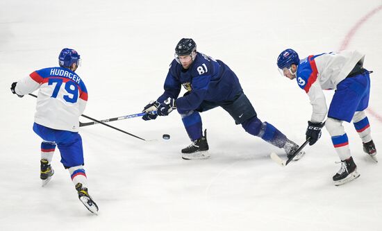 Олимпиада-2022. Хоккей. Мужчины. Матч Финляндия - Словакия