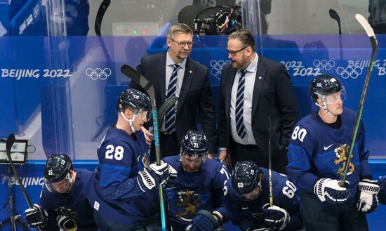 Олимпиада-2022. Хоккей. Мужчины. Матч Финляндия - Словакия