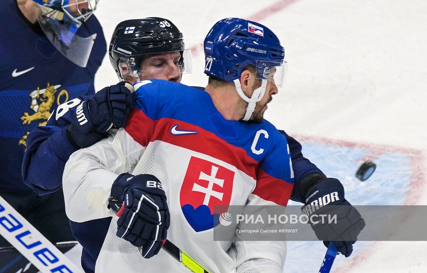 Олимпиада-2022. Хоккей. Мужчины. Матч Финляндия - Словакия