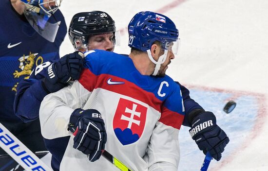 Олимпиада-2022. Хоккей. Мужчины. Матч Финляндия - Словакия