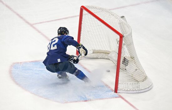 Олимпиада-2022. Хоккей. Мужчины. Матч Финляндия - Словакия