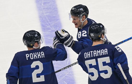 Олимпиада-2022. Хоккей. Мужчины. Матч Финляндия - Словакия