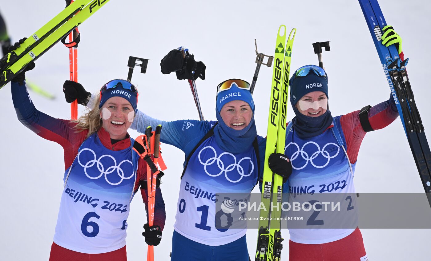 Олимпиада-2022. Биатлон. Женщины. Масс-старт