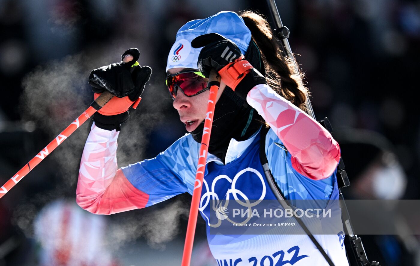 Олимпиада-2022. Биатлон. Женщины. Масс-старт