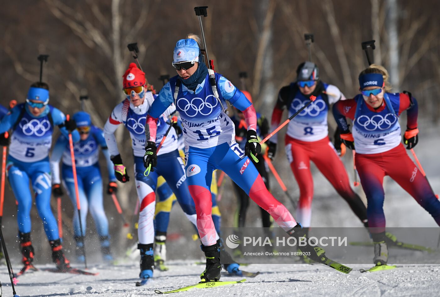 Олимпиада-2022. Биатлон. Женщины. Масс-старт