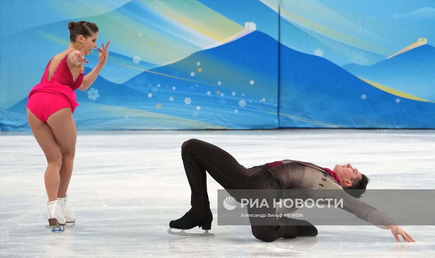 Олимпиада-2022. Фигурное катание. Пары. Короткая программа
