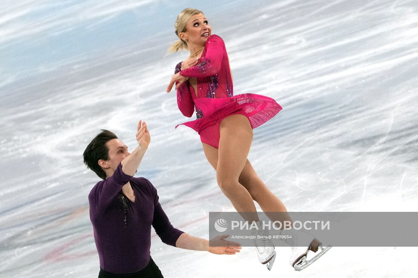 Олимпиада-2022. Фигурное катание. Пары. Короткая программа