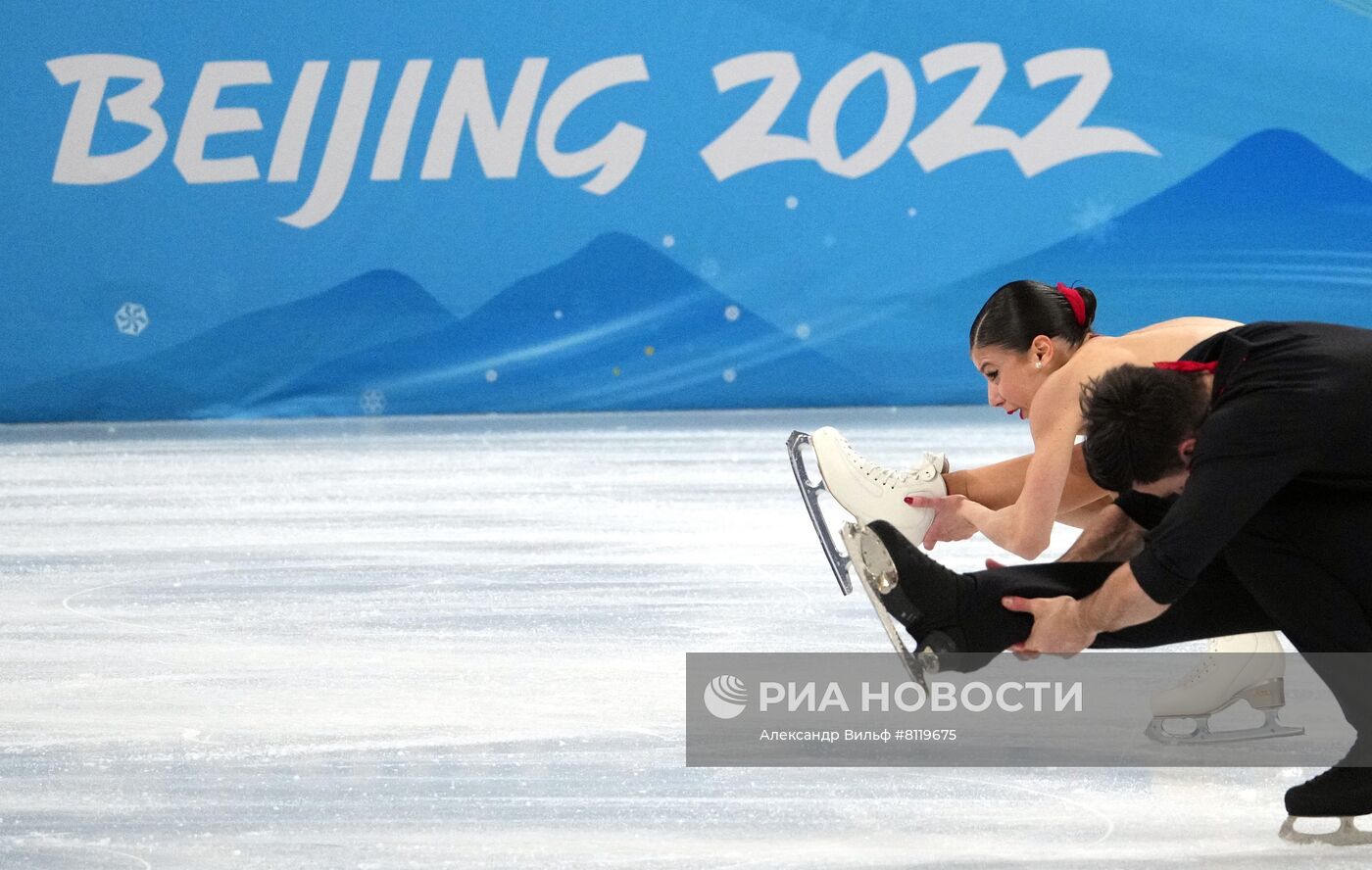 Олимпиада-2022. Фигурное катание. Пары. Короткая программа