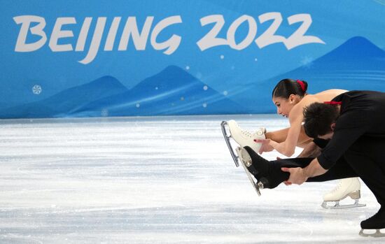 Олимпиада-2022. Фигурное катание. Пары. Короткая программа