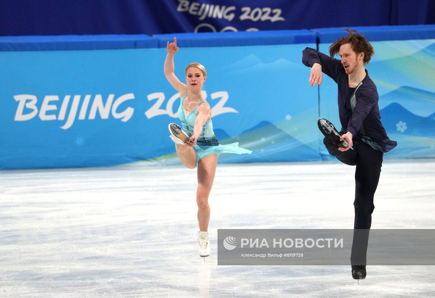 Олимпиада-2022. Фигурное катание. Пары. Короткая программа